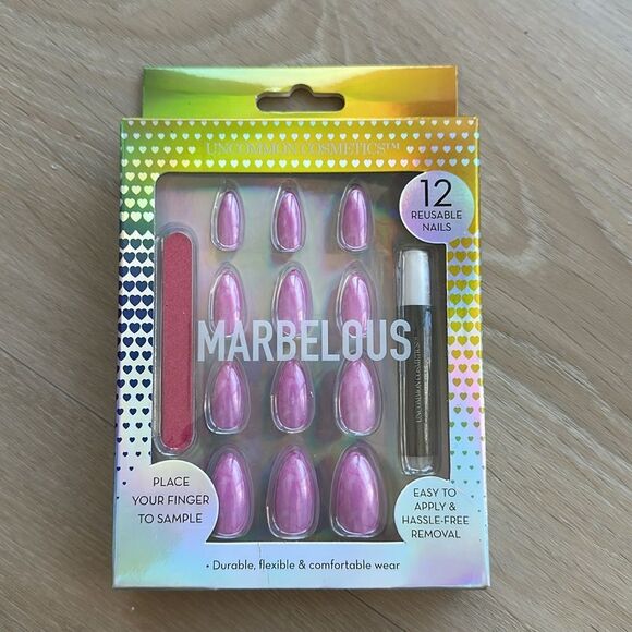 Colorful Reusable Nail Set/Lot of 5 - Picture 10 of 12